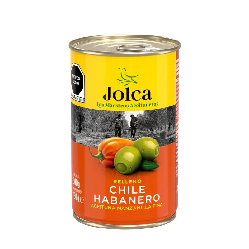 Jolca Habanero Flavor Manzanilla Olives, 10.5 oz Main image