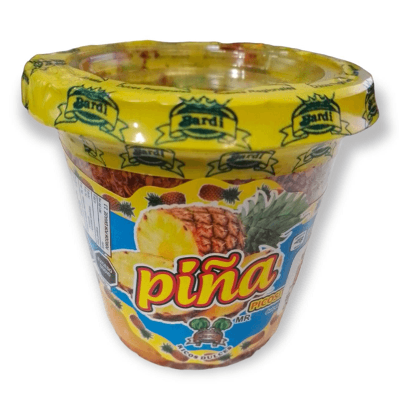 Bardi Spicy Pineapple Chamoy Cup with Pulp, 1 Pc