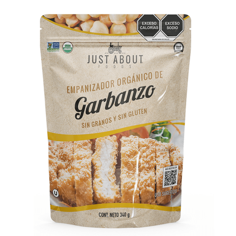 Just About Foods Organic Chickpea Breading, 12 oz Main image