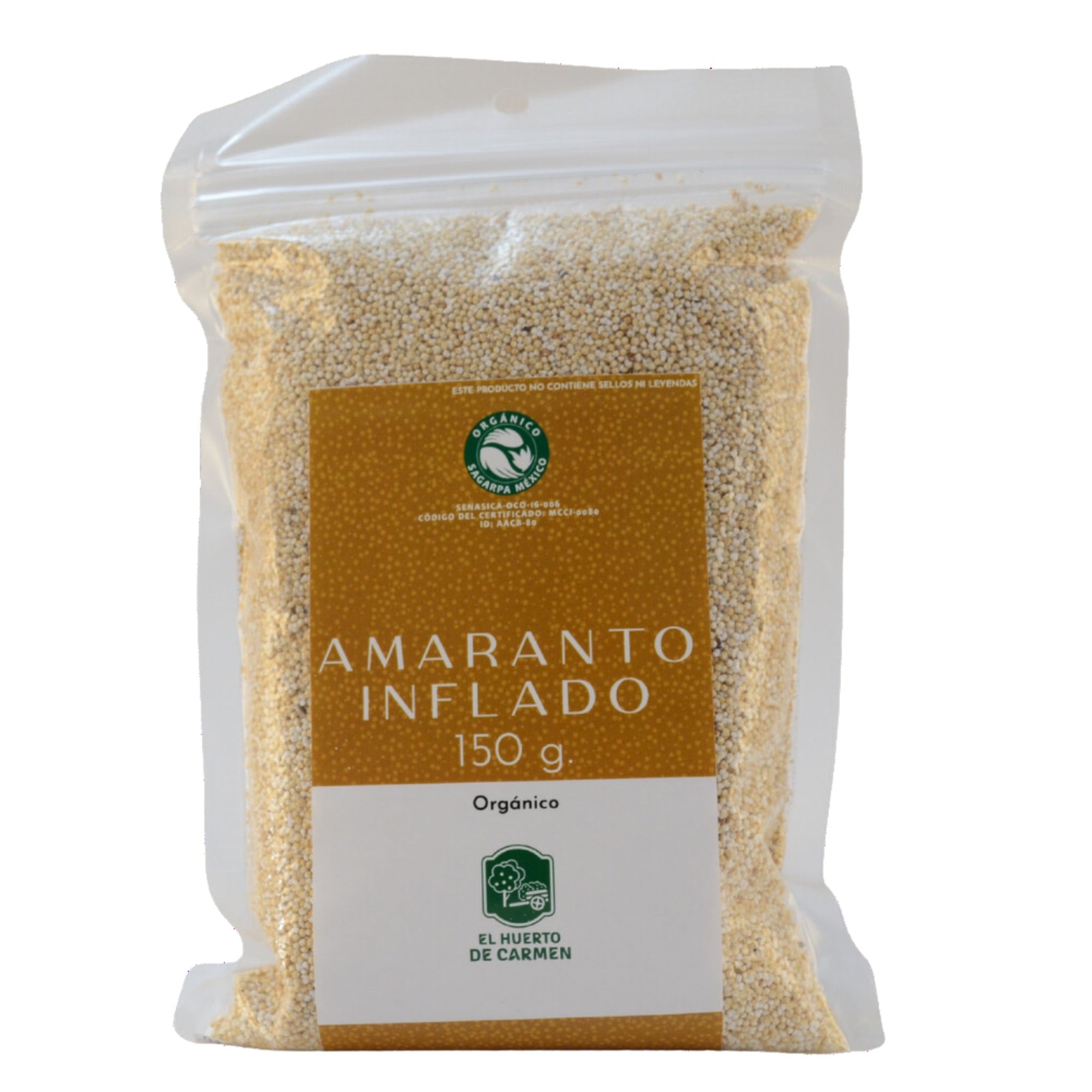 El Huerto de Carmen Puffed Amaranth – 5 oz Main image