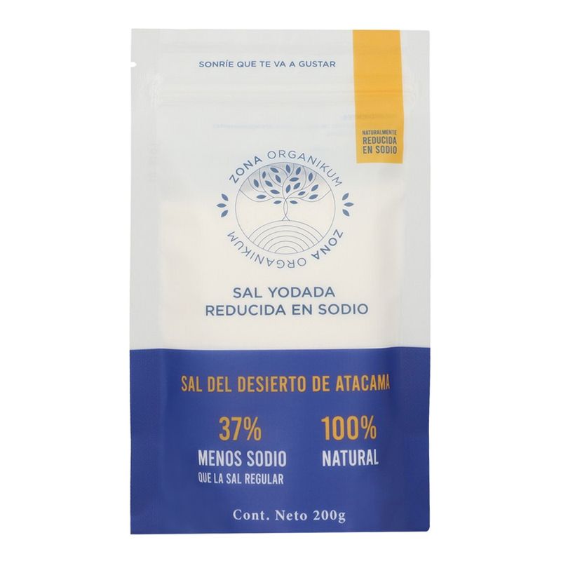 Organikum Low Sodium Atacama Salt, 7 oz Main image