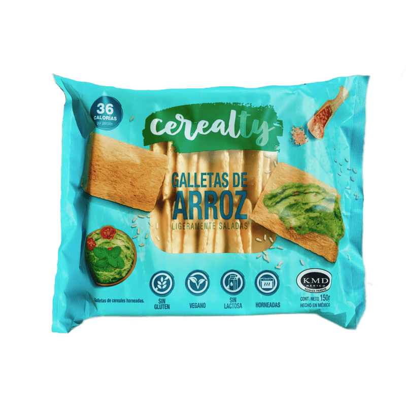 Cerealty Himalayan Salt Rice Crackers, 5.3 oz Main image