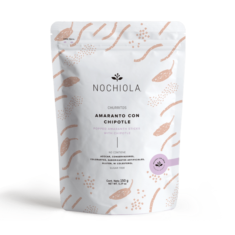 Nochiola Amaranth Churritos with Chipotle 5 oz Main image