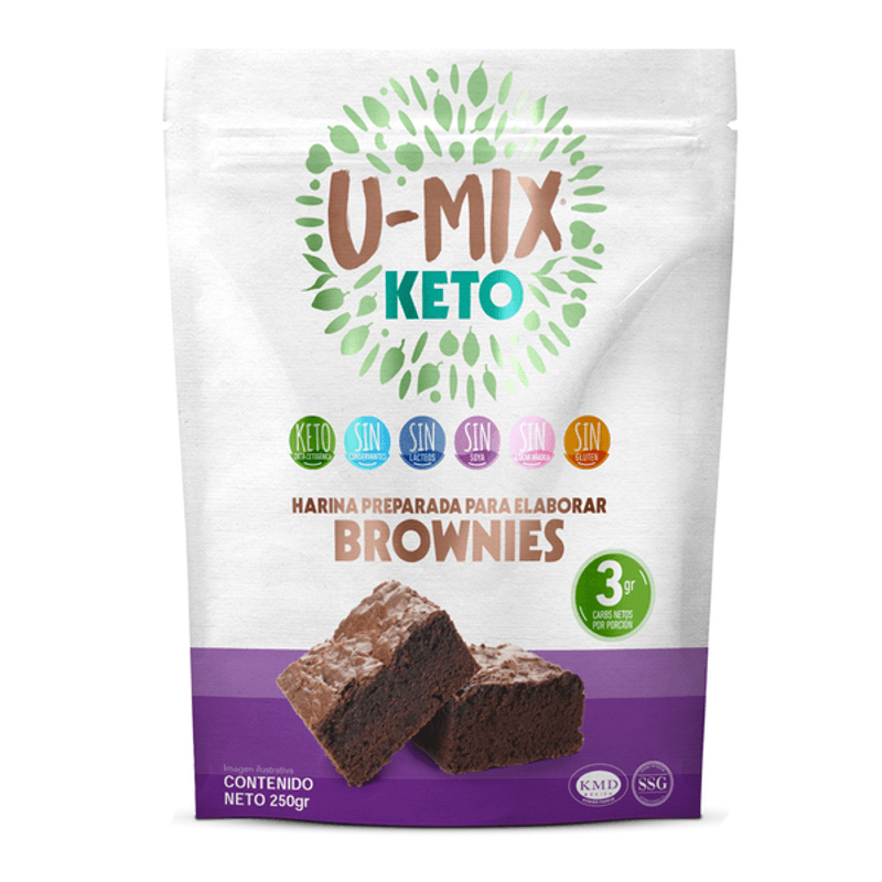 U-Mix Keto Ready-to-Make Keto Brownie Mix - 9 oz Main image
