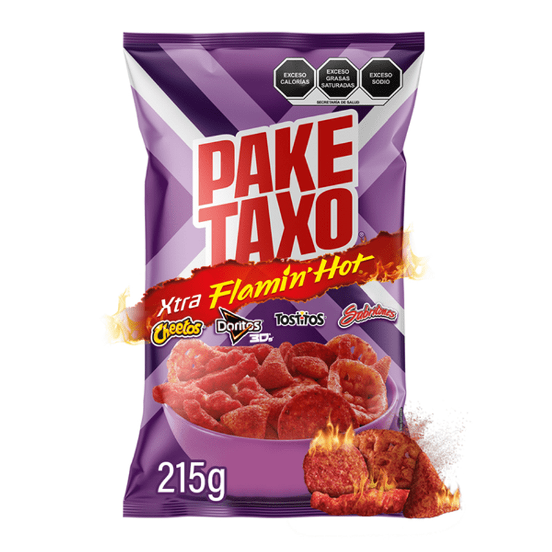 Paketaxo Xtra Flamin' Hot Snack Mix 8 oz