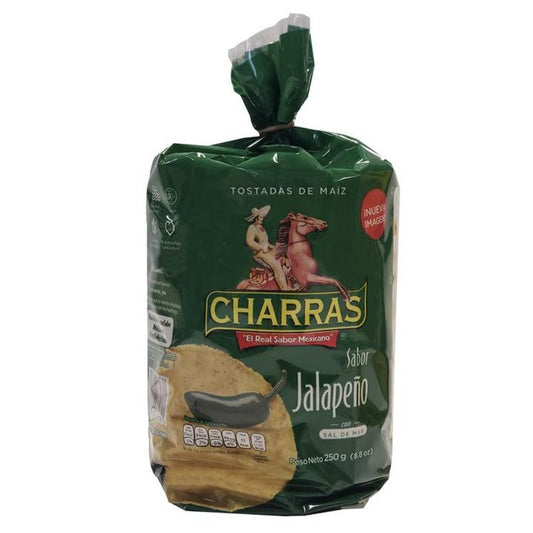 Jalapeño Sesame Toasts Charras 8.8 oz