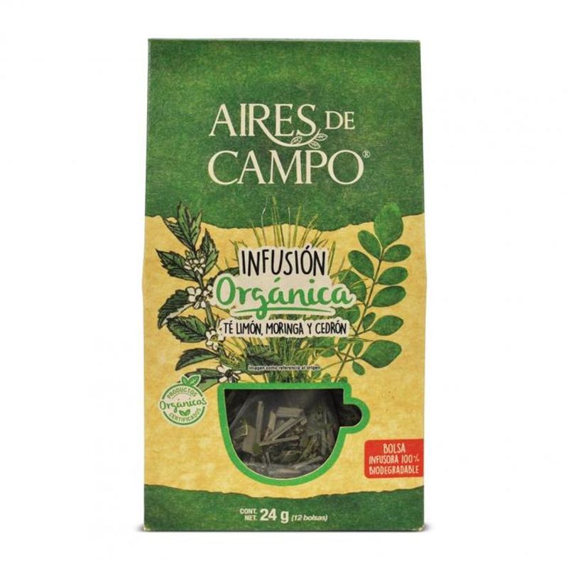 Aires de Campo Lemon Moringa Cedron Tea 1 oz Main image