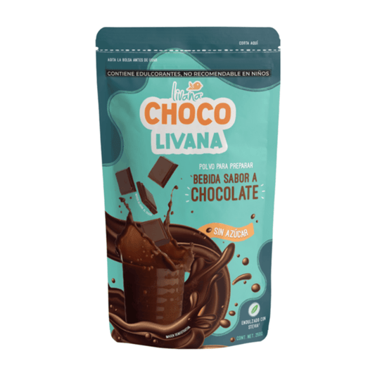 Chocolivana Chocolate Flavor Drink Mix 9 oz