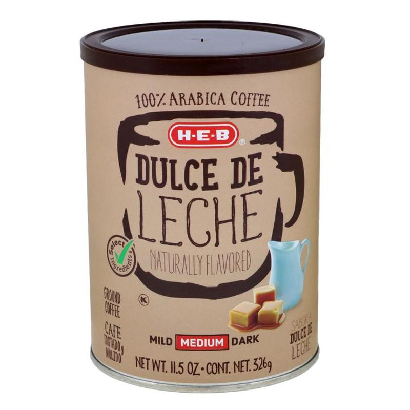 HEB Sweet Dulce de Leche Roasted and Ground Coffee 11 fl oz Main image