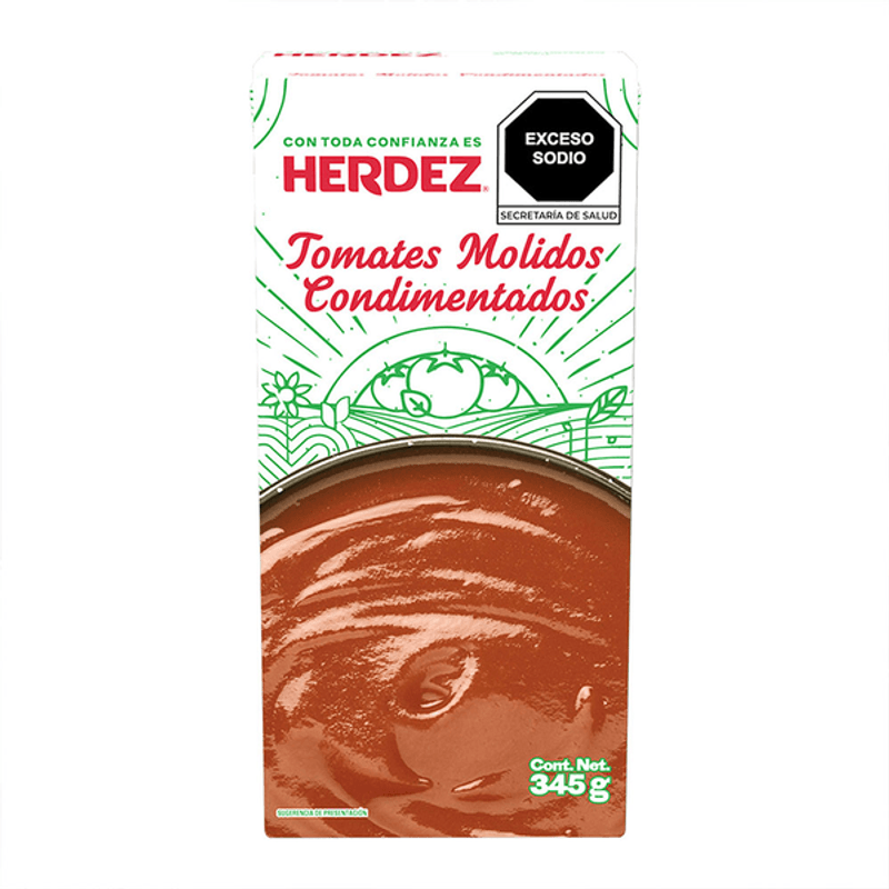 Herdez Seasoned Ground Tomatoes - 12 oz