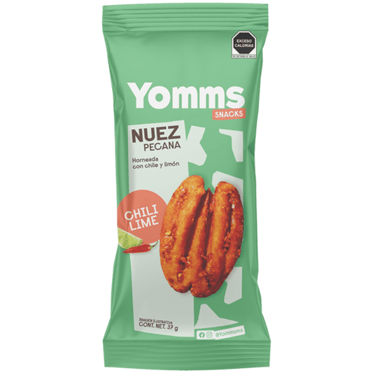 Yomms Chili Lime Pecans 1 oz