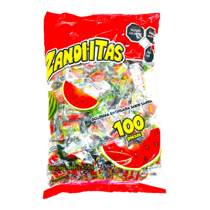 Zandi-Itas Spicy Watermelon Candy - 16 oz - 100 Pcs