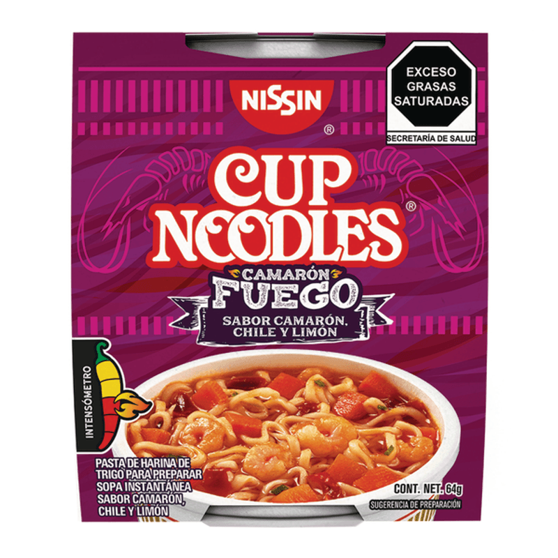 Cup Noodles Intense Shrimp Fire Soup - 2.3 oz