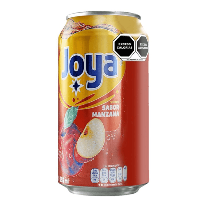 Joya Apple Flavor Soda Can 12 oz Main image