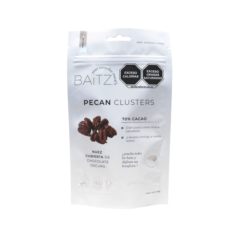 Baitzmx Baitz Pecan Clusters - 3 oz