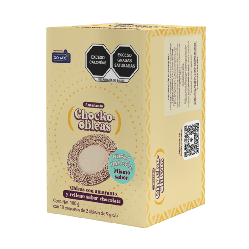 Chocko Obleas Amaranth Wafers, 6 oz