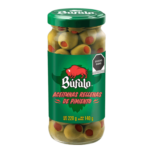 Búfalo Pimiento Stuffed Olives 8 oz