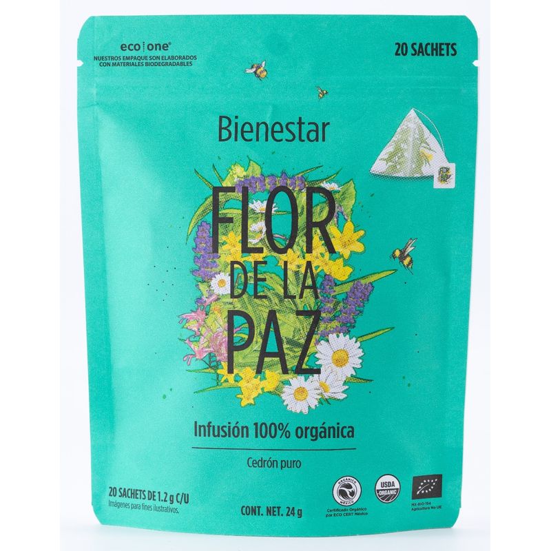 Flor de la Paz Wellness Herbal Infusion, 1 oz