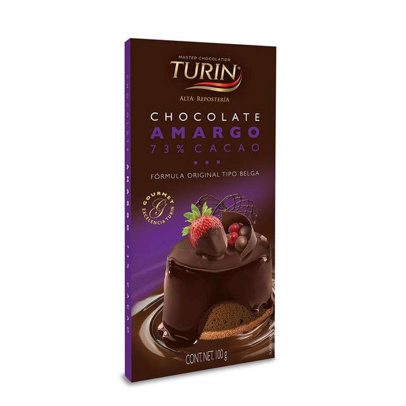 Turin 73% Dark Chocolate Bar - 4 oz Main image