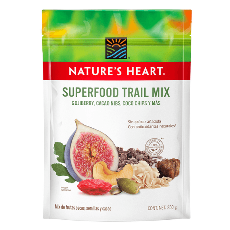 Nature's Heart Superfood Mix of Dried Fruits, Seeds, and Cocoa - 9 oz Main image