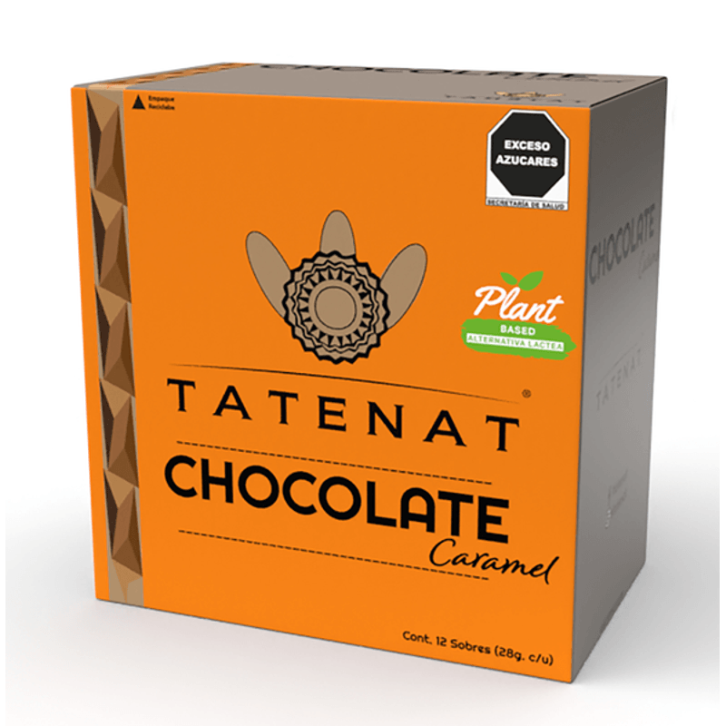 Tatenat Caramel Chocolate Pack 12 Pcs 12 oz