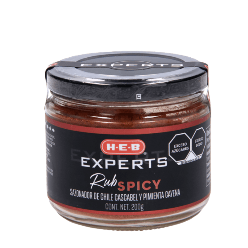 HEB Experts Spicy Chile Cascabel and Cayenne Pepper Rub Seasoning - 7 oz