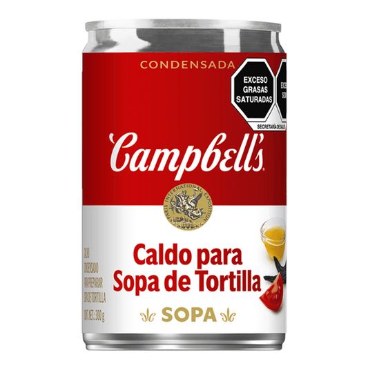Campbells Tortilla Soup Broth 11 oz