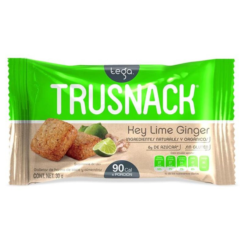 Tega Trusnack Key Lime Ginger Single - 0.04 oz