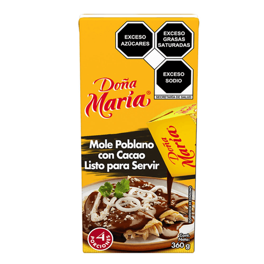 Doña María Ready to Serve Poblano Mole with Cocoa - 13 oz