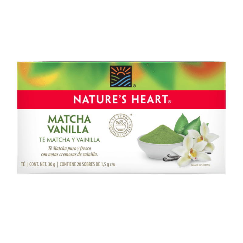 Nature's Heart Matcha Vanilla Tea 1 oz Main image