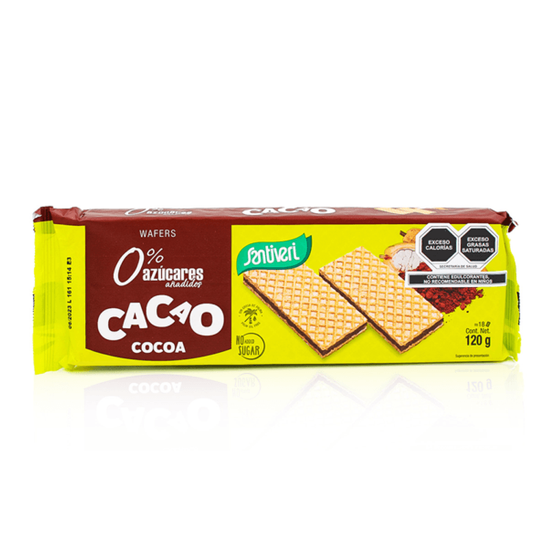 Santiveri Cocoa Wafer, 4 oz Main image