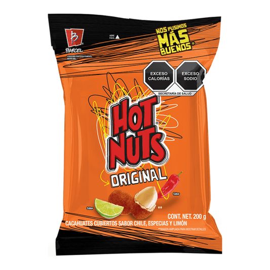 Hot Nuts Original Chili Covered Peanuts 7.1 oz