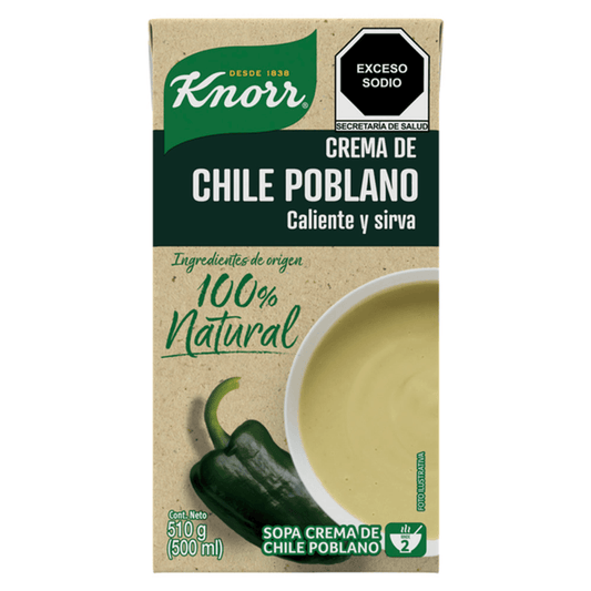 Cream of Chicken Soup Chile Poblano 16.9 fl oz