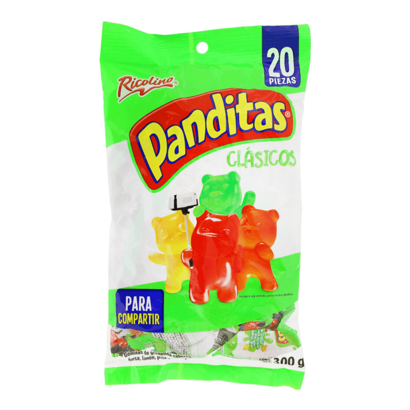 Ricolino Panditas Classic Mini Gummies - 11 oz