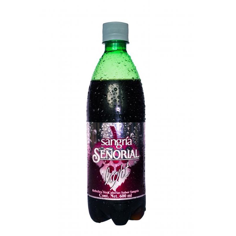Señorial Light Sangria Flavor Carbonated Drink 20 oz