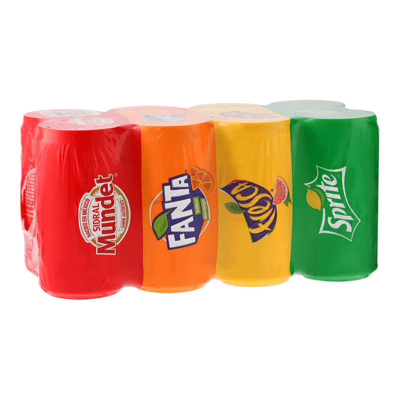 Coca-Cola Variety Flavors Soda 8 Pack 8 oz Each Main image