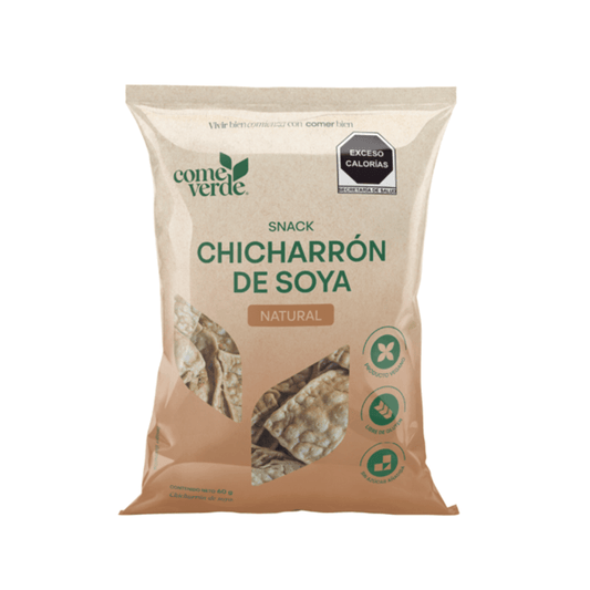 Come Verde Natural Soy Chicharrón 2 oz