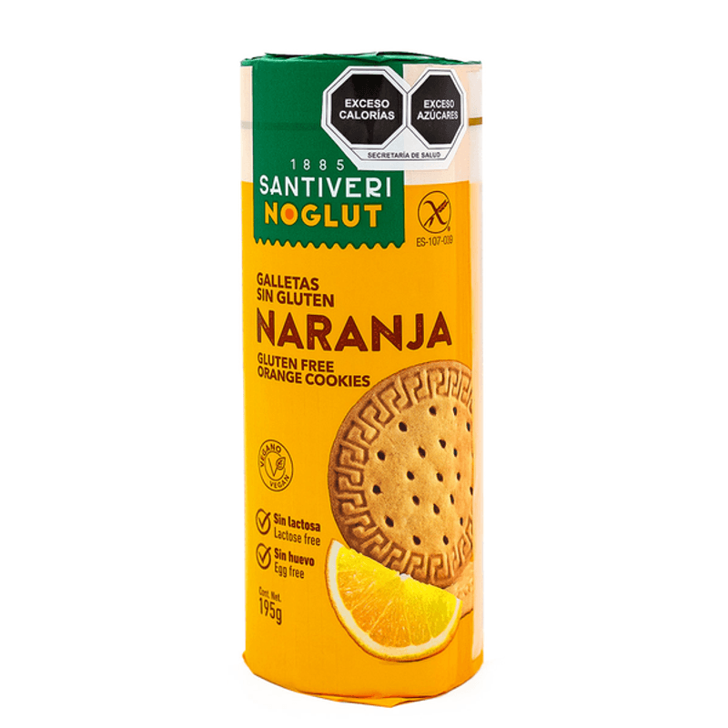 Santiveri Orange Cookies, 7 oz Main image