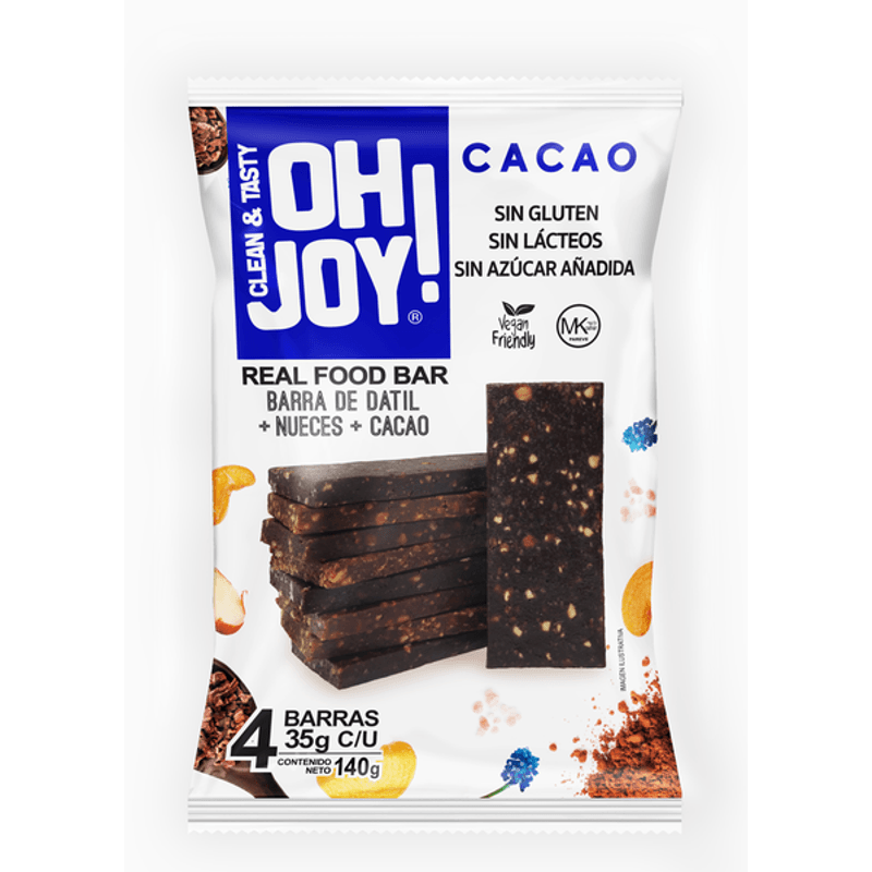 Oh Joy! Cocoa Bar 4-Pack 5 oz