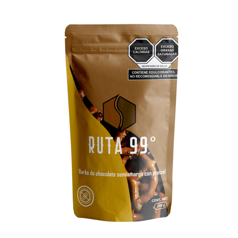 Ruta99 Sugar-Free Chocolate Barks, 4 oz Main image