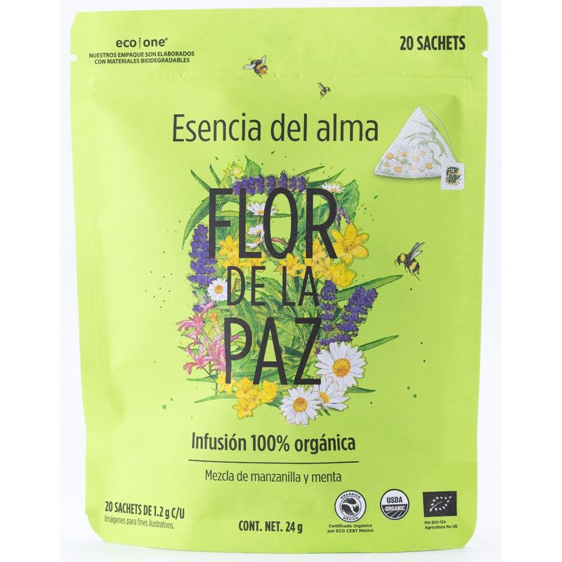 Flor de la Paz Essence of the Soul Herbal Infusion, 1 oz