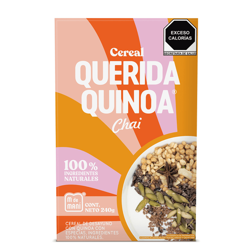 M de Mani Querida Quinoa Chai Cereal 8.5 oz