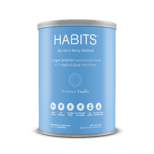 Habits Vegan Probiotic Protein Vanilla - 1.1 lb