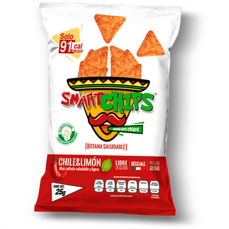 Chili Lime Puffed Corn Snack - 1 Piece