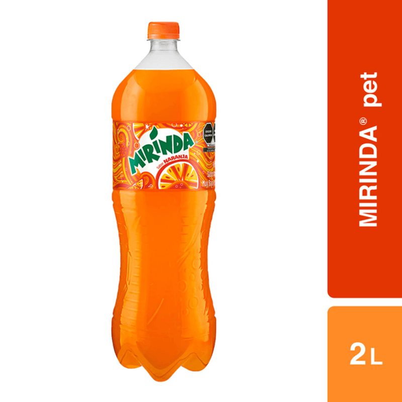 Mirinda Orange Flavor Soda 68 fl oz