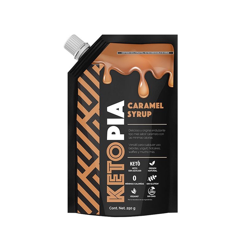 Ketopia Keto Caramel Syrup, 9 oz Main image