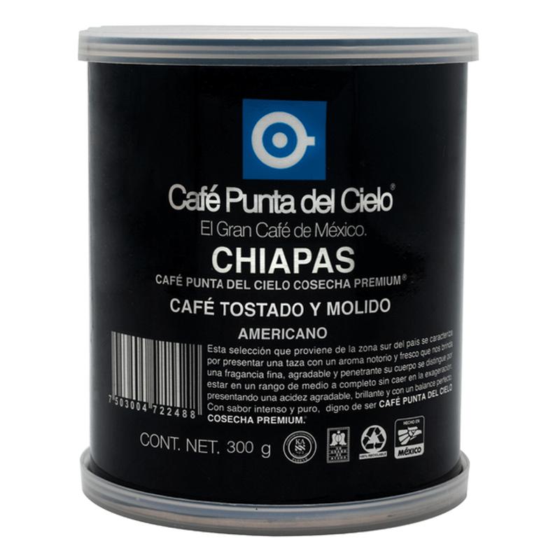 Punta del Cielo Chiapas Region Ground Coffee 11 oz Main image