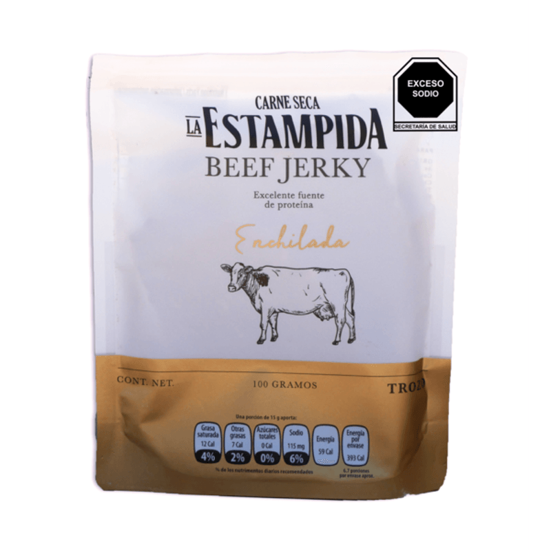 La Estampida Spicy Dried Beef 4 oz Main image