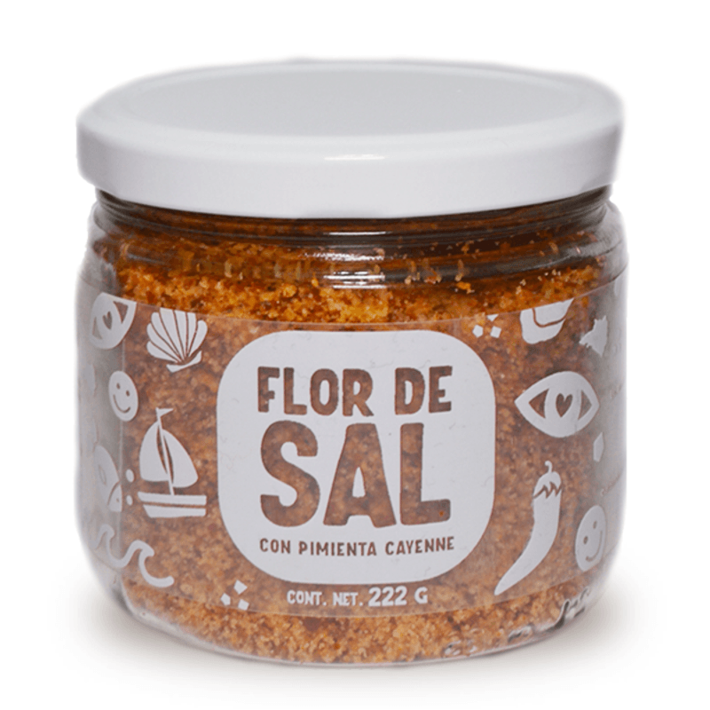 Nutrición Avanzada Flor de Sal with Cayenne Pepper, 7.8 oz