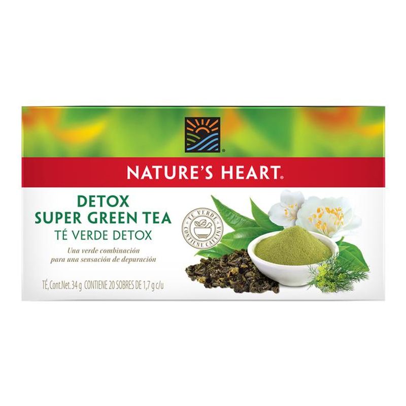 Nature's Heart Super Green Detox Tea 1.2 oz Main image